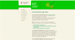 Desktop Screenshot of elt.unisi.it