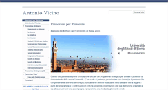Desktop Screenshot of antoniovicino.unisi.it