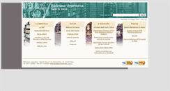 Desktop Screenshot of csb.lett.unisi.it