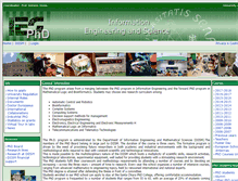 Tablet Screenshot of phd.dii.unisi.it