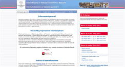 Desktop Screenshot of laurea-economia.unisi.it