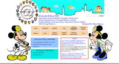 Desktop Screenshot of chirpediatrica.unisi.it